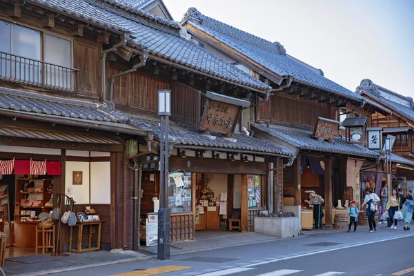 Kawagoe Saitama Prefecture Japan May 2019 Old Japanese Style Architecture — Stock Photo, Image