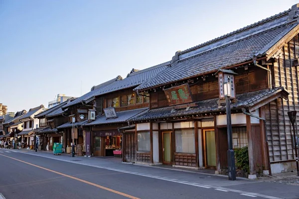 Kawagoe Saitama Prefecture Japan May 2019 Old Japanese Style Architecture — Stock Photo, Image