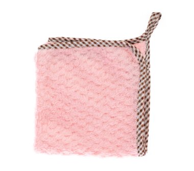 El havlusu beyaz arkaplanda izole edildi