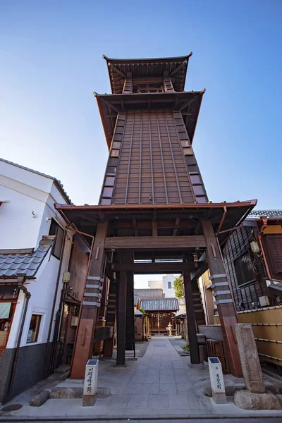 Kawagoe Saitama Prefecture Japan May 2019 Toki Kane Wooden Bell — Stock Photo, Image