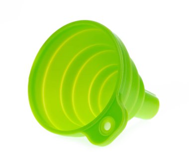 Silikon hunisi beyaz arkaplanda izole edildi