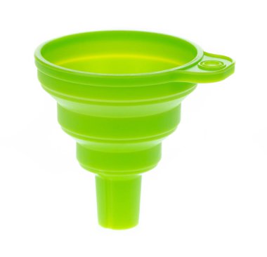 Silikon hunisi beyaz arkaplanda izole edildi