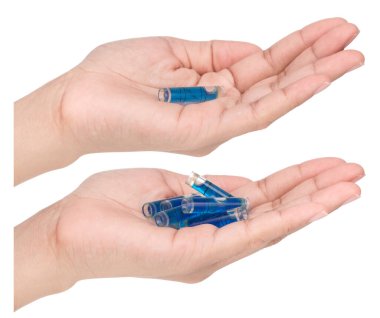 El ele tutuşmanın ruh seviyesi beyaz arkaplanda izole