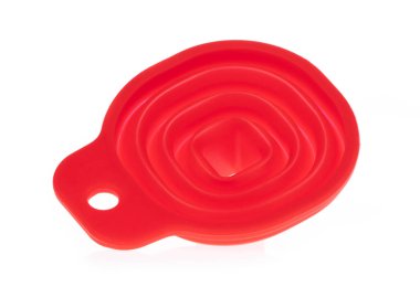 Silikon hunisi beyaz arkaplanda izole edildi