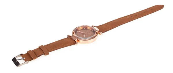 배경에 다이아몬드 끈으로 손목시계 — 스톡 사진