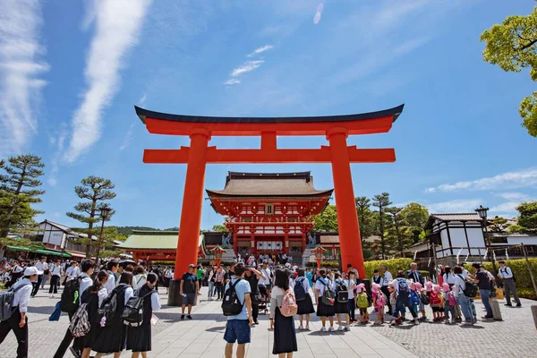 Kyoto Japan Mei 2019 Fushimi Inari Shrine Kyoto Japan — Stockfoto