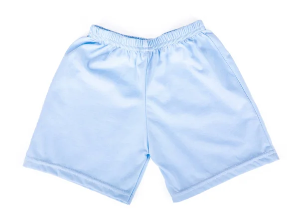 Dětské Kraťasy Kalhoty Izolované Bílém Pozadí — Stock fotografie