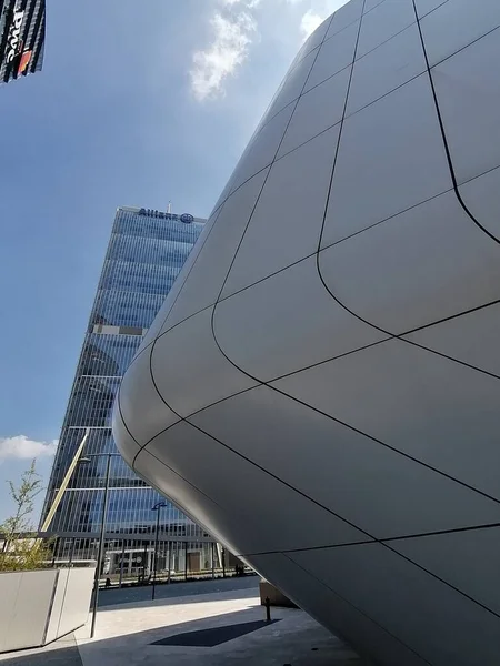 Nouvel Endroit Milan Citylife Est Complexe Résidentiel Commercial Dans Quartier — Photo