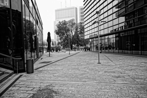 Calles Lugar Milano Durante Encierro Noviembre 2020 Plaza Bardi —  Fotos de Stock