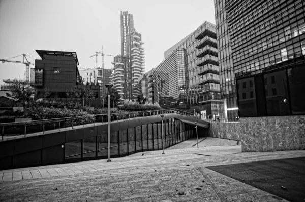 Calles Lugar Milano Durante Encierro Noviembre 2020 Plaza Bardi — Foto de Stock