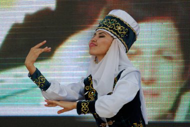 Milano 'da gerçekleştirilen 2015 ExPO. Dünyanın dört bir yanından Pavilionlar ve kültürler.