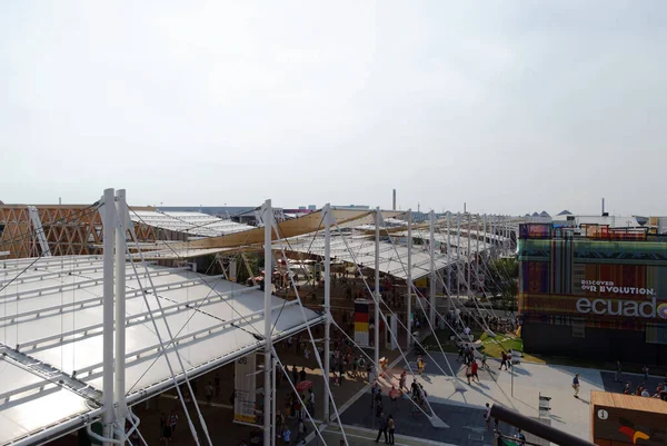 Expo 2015 Exposição Universal Que Teve Lugar Milão Dos 145 — Fotografia de Stock