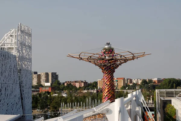 Expo 2015 Exposição Universal Que Teve Lugar Milão Dos 145 — Fotografia de Stock