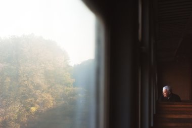 Tren yolcusu