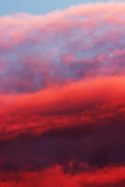 Färgglada moln — Stockfoto
