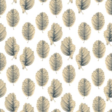 Güzel bahar yaprakları ile Seamless Modeli 