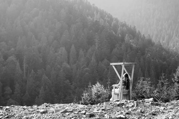 Entspannung in den Bergen — Stockfoto