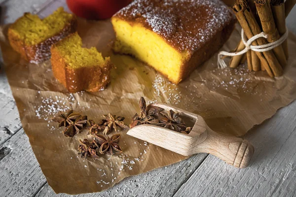 Deliziosa colazione sul tavolo — Foto Stock