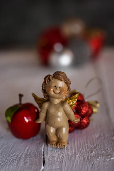 Christmas ornaments composition — Stock Photo, Image