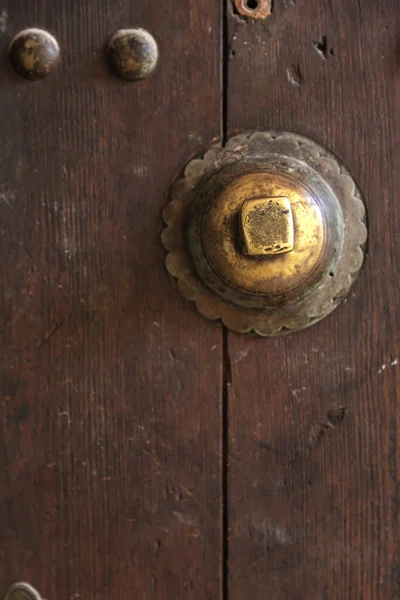 Detalhes Arquitetura Árabe Antiga Medina Tânger Marroco Janelas Portas Casas — Fotografia de Stock