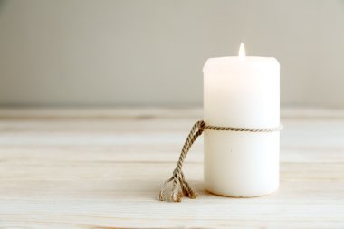 Natürmort ev Işık mumlar