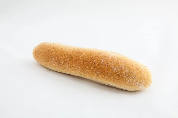 Baguette isolado no fundo branco — Fotografia de Stock