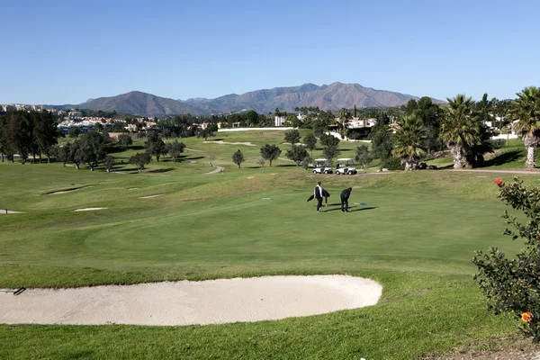 Campo de golfe — Fotografia de Stock