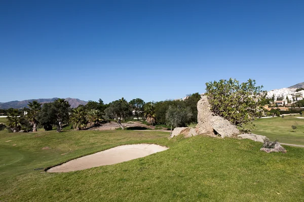 Golfplatz — Stockfoto