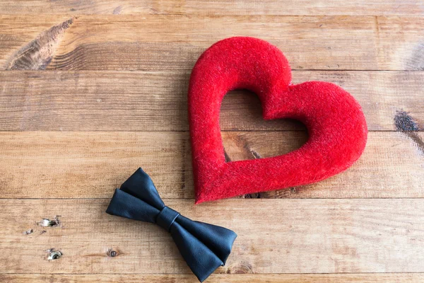 Hearts and flowers for Valentine's Day — Stock Photo, Image