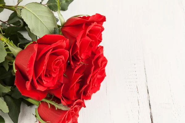 Rosas rojas para el día de San Valentín — Foto de Stock