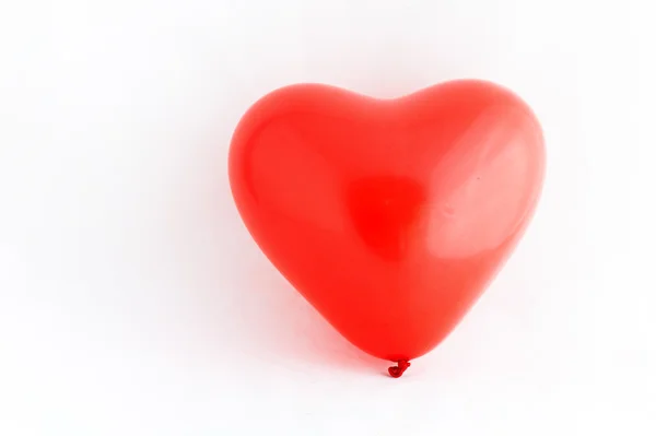 Valentine's Day red Heart isolated on white background — Stock Photo, Image