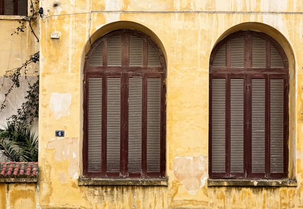 Fachada de casa antigua — Foto de Stock