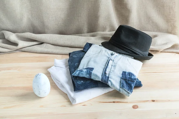 Set of various clothes and accessories for men — Stock Photo, Image