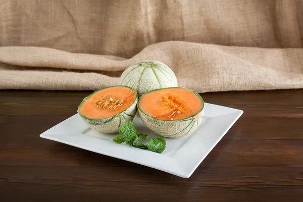 Cantaloupe Melons — Stock Photo, Image