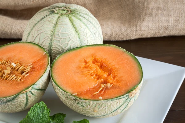 Cantaloupe Melons — Stock Photo, Image