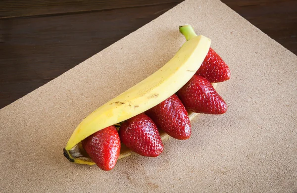 Yelloow bananen — Stockfoto