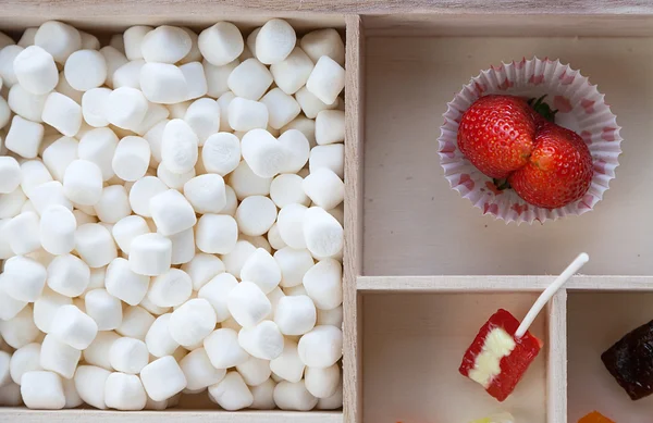 Verschiedene Süßigkeiten — Stockfoto