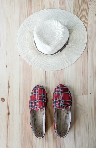 Set of various clothes and accessories for women — Stock Photo, Image