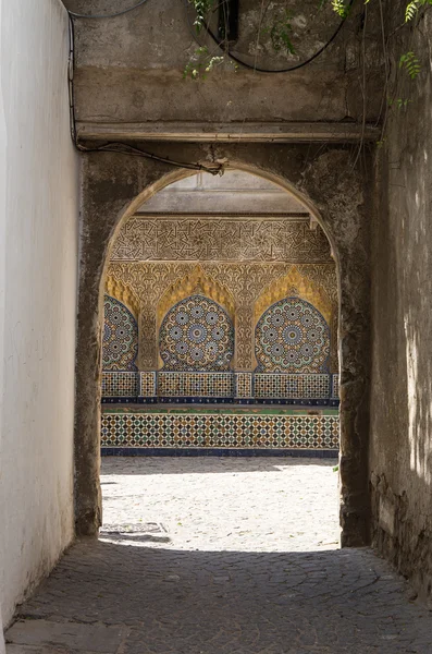 Strade e angoli di Tangeri in Marocco — Foto Stock