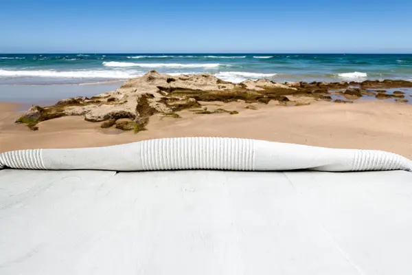 Mesa de madeira com fundo vazio e textura — Fotografia de Stock