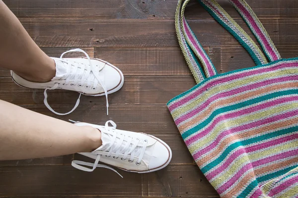 Sneakers colors — Stock Photo, Image