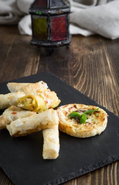 Tipik Fas ve Arapça gıda