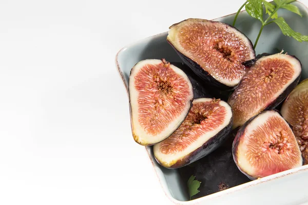 Figs isolated on white background — Stock Photo, Image