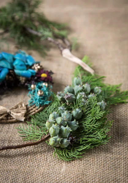 Ornamenti tipici di Natale — Foto Stock