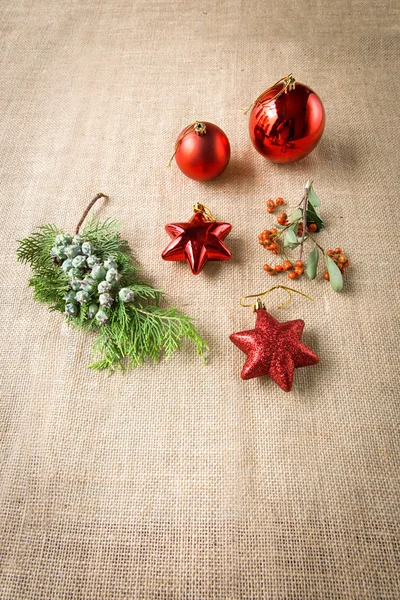 Ornamenti tipici di Natale — Foto Stock