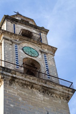 Kiliseler ve sokaklar. Bir Jerez de la Frontera, İspanya