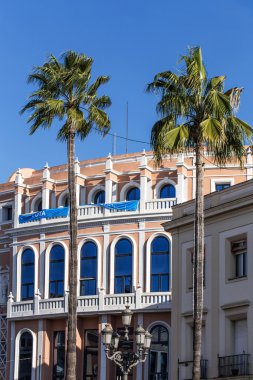 Kiliseler ve sokaklar. Bir Jerez de la Frontera, İspanya