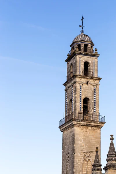 Igrejas e ruas. Jerez de la Frontera, Espanha — Fotografia de Stock