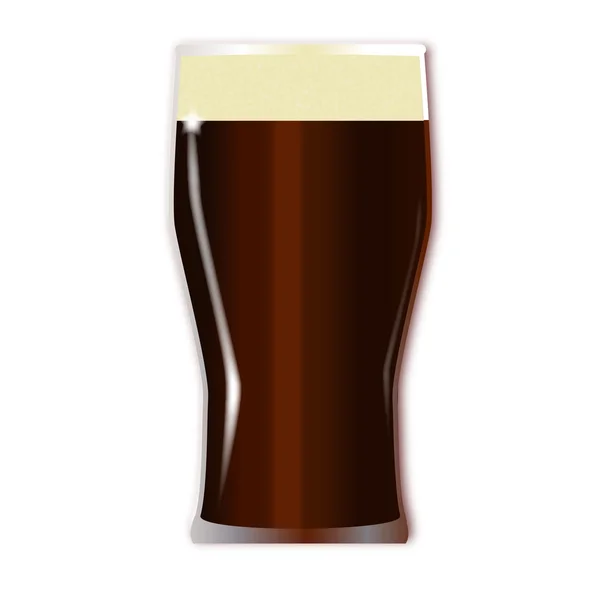 Pint bierglas — Stockvector