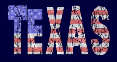 ABD yıldızları ve bayrağı